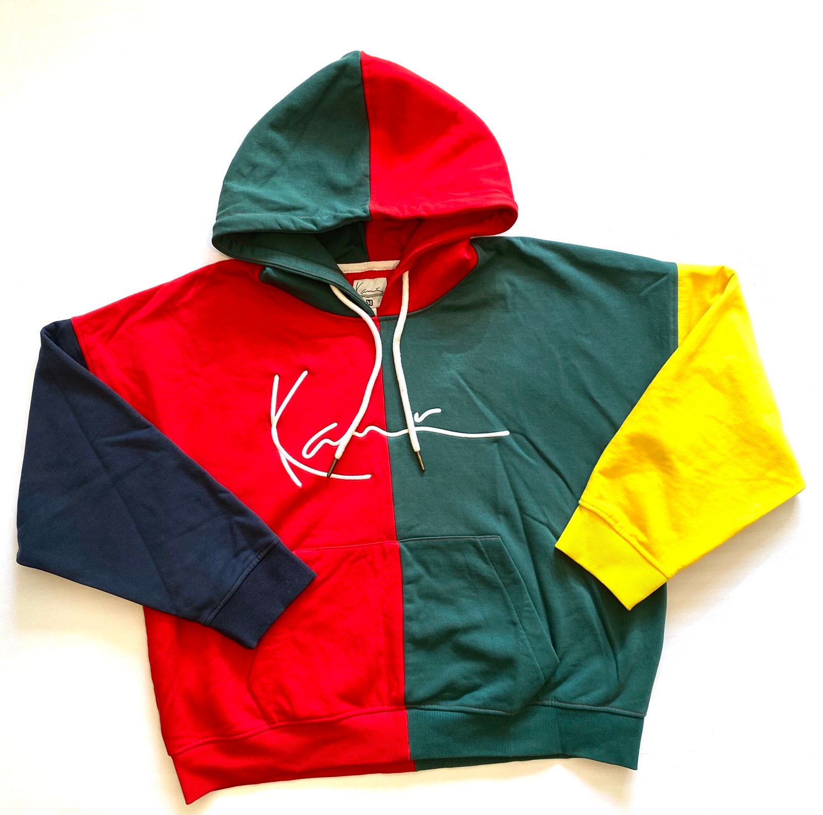 KARI KANI Signature Block Hoodie good condition size M