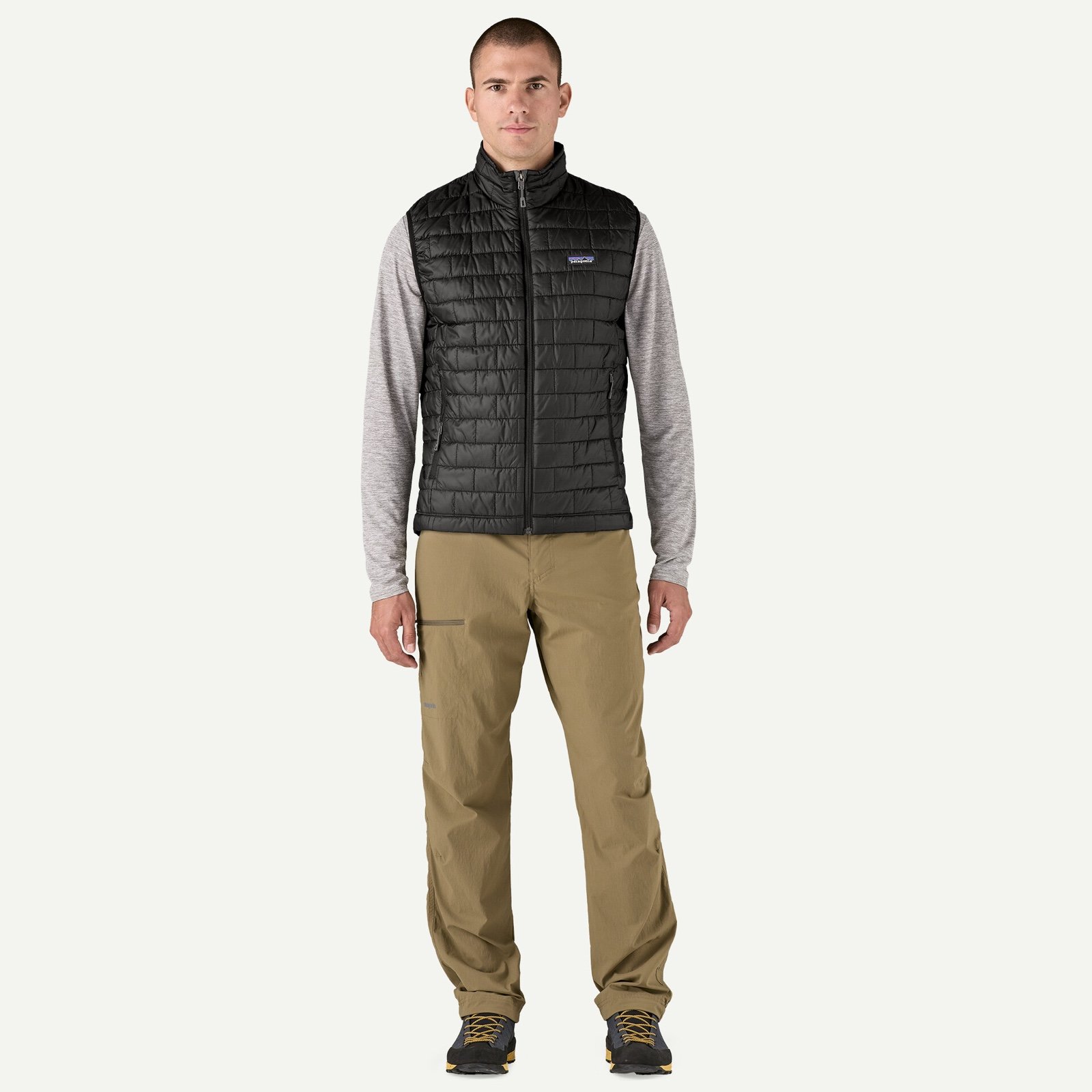 Patagonia men’s Vest Black Nano Puff