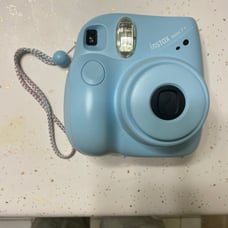 Baby Blue Instax Mini 70 instant camera