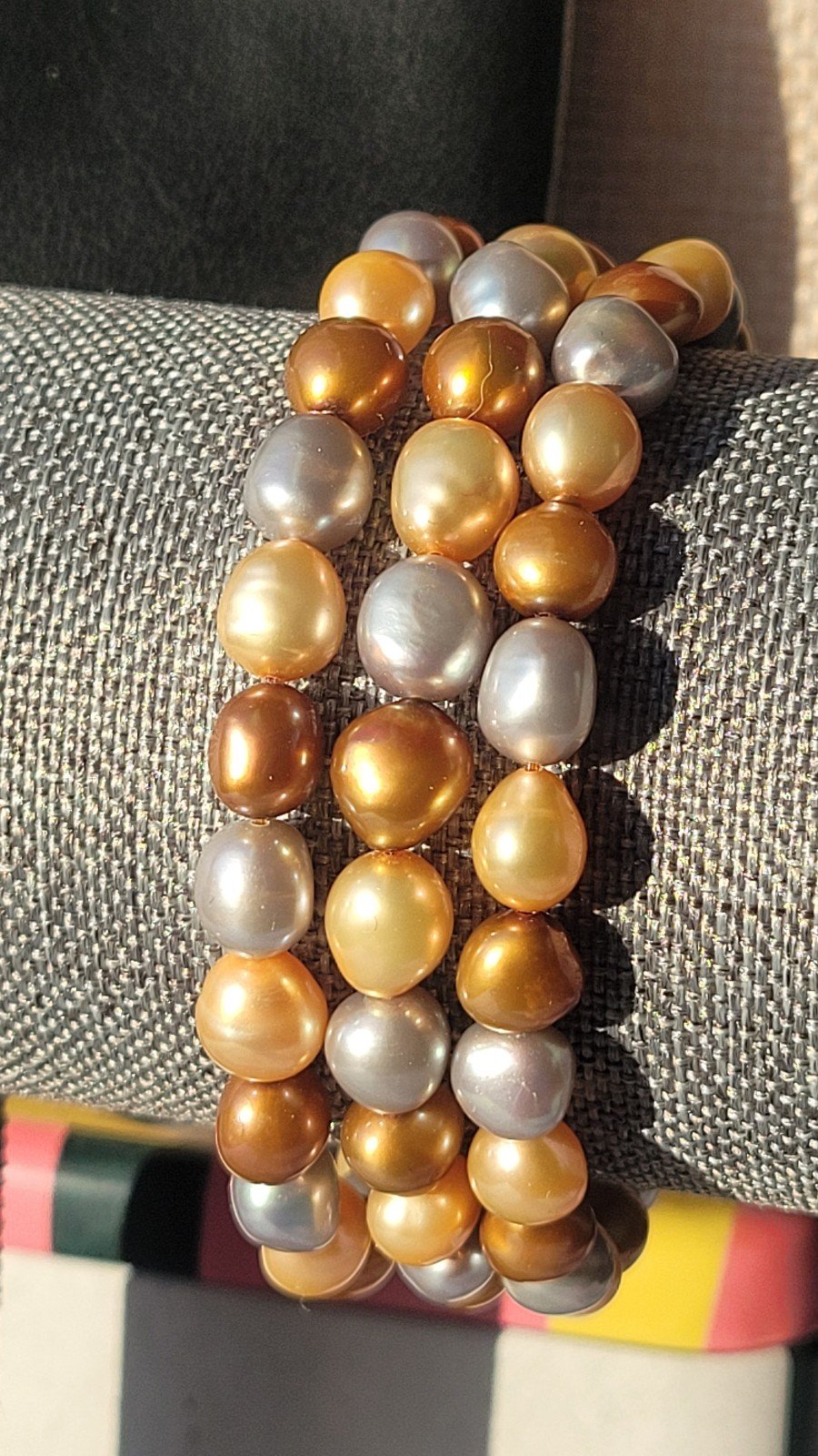 Honora Cultured Pearl Set Strand Necklace, 3 Stretch Bracelets and Earrings