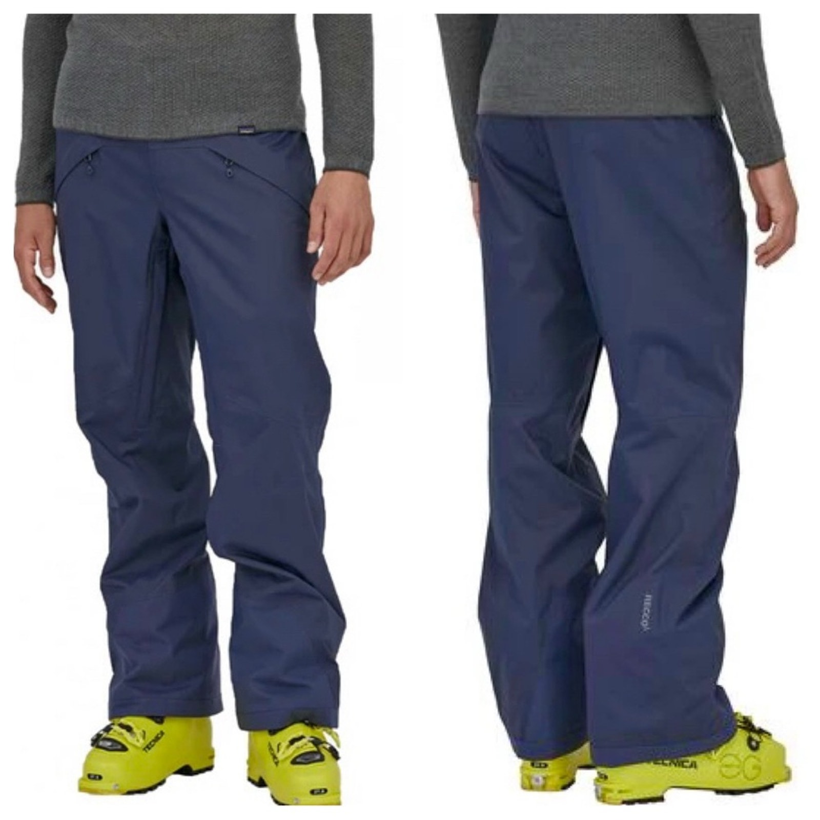 Patagonia | Men’s Navy Blue Snowshot Snow Pant H2NO Winter Recco Performance Ski