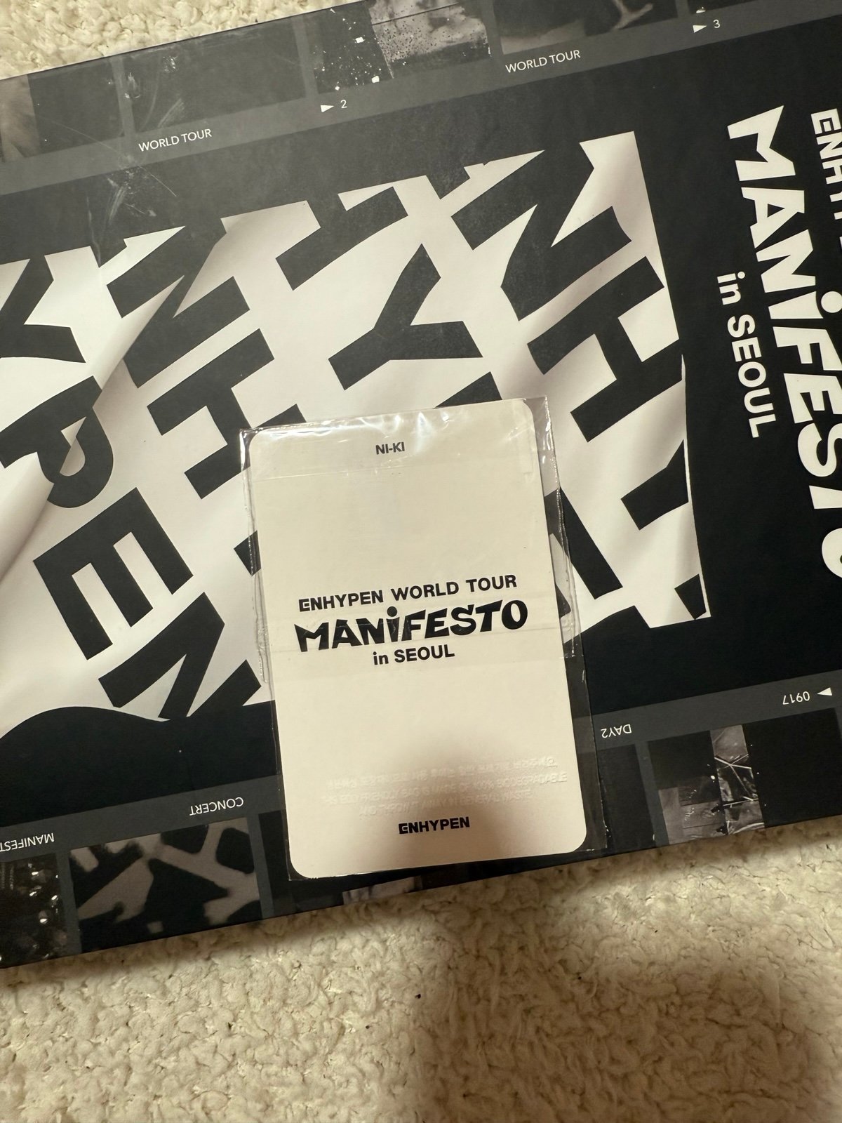 ENHYPEN WORLD TOUR MANIFESTO in SEOUL DVD+PREORDER - Amazon