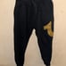 True religion, black sweatpants