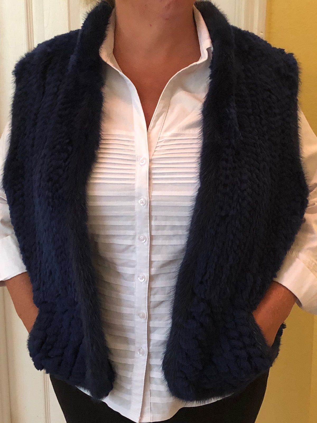 Beaver And Mink Vest
