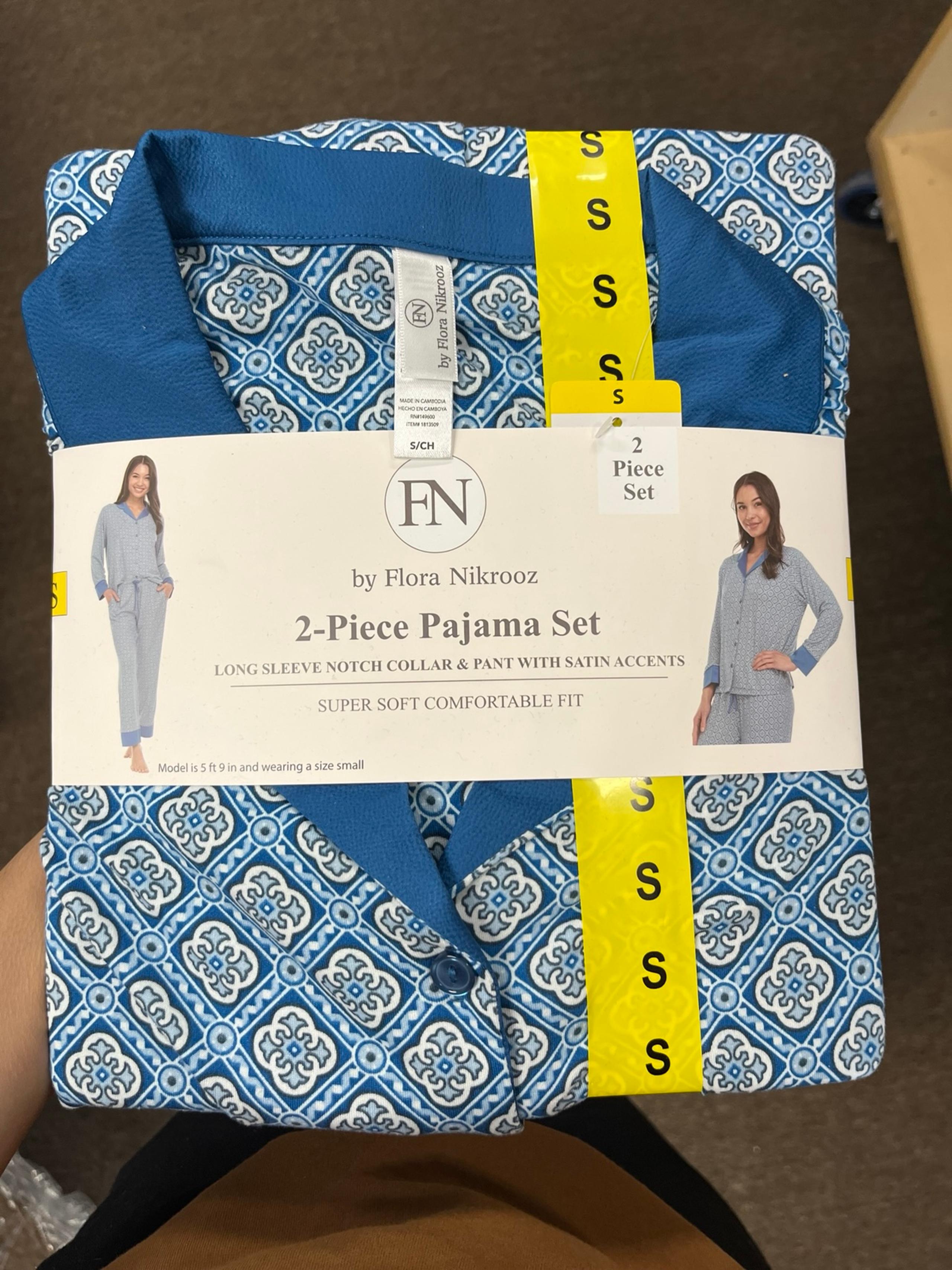 2 Piece Pijama Set by Flora Size S Women’s