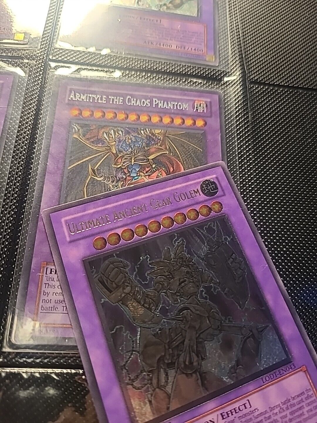 Yugioh Ultimate Ancient Gear Golem LODT-EN043 Ultimate Rare 1st Edition