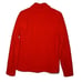LL Bean Women's Red Fleece Zip up Jacket, Medium