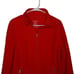 LL Bean Women's Red Fleece Zip up Jacket, Medium