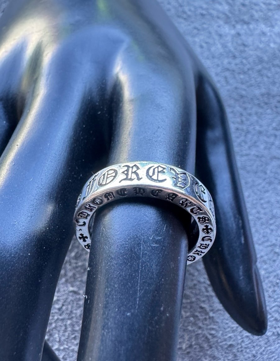 S925 cross zircon Ring
