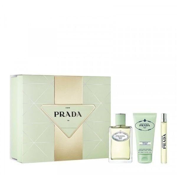Prada Milano Infusion D’iris Eau De Parfum Lotion Set