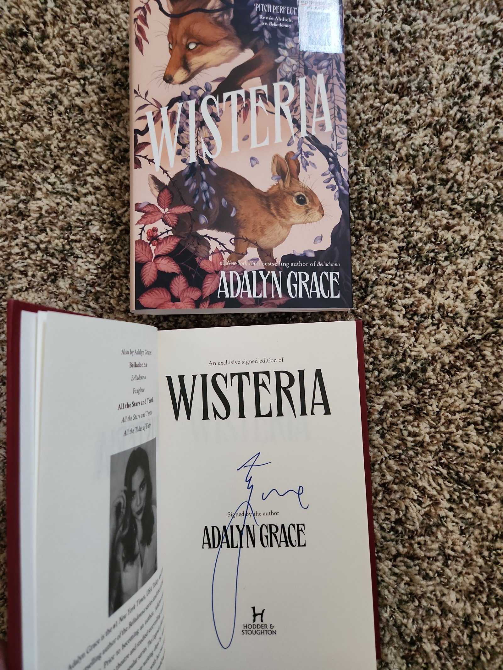 UK Wisteria Signed