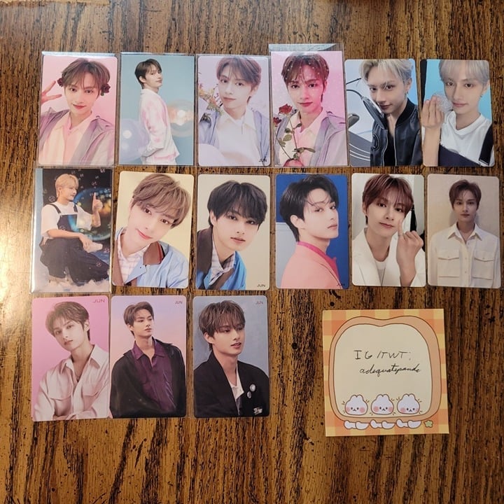 Seventeen Jun Japanese photocards