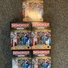 NBA Prizm Monopoly Booster Box Lot (5)