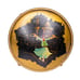 Two Turkish Dancing Dervishes Copper Wall Hanging Plates - 5.25 Inches