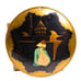Two Turkish Dancing Dervishes Copper Wall Hanging Plates - 5.25 Inches