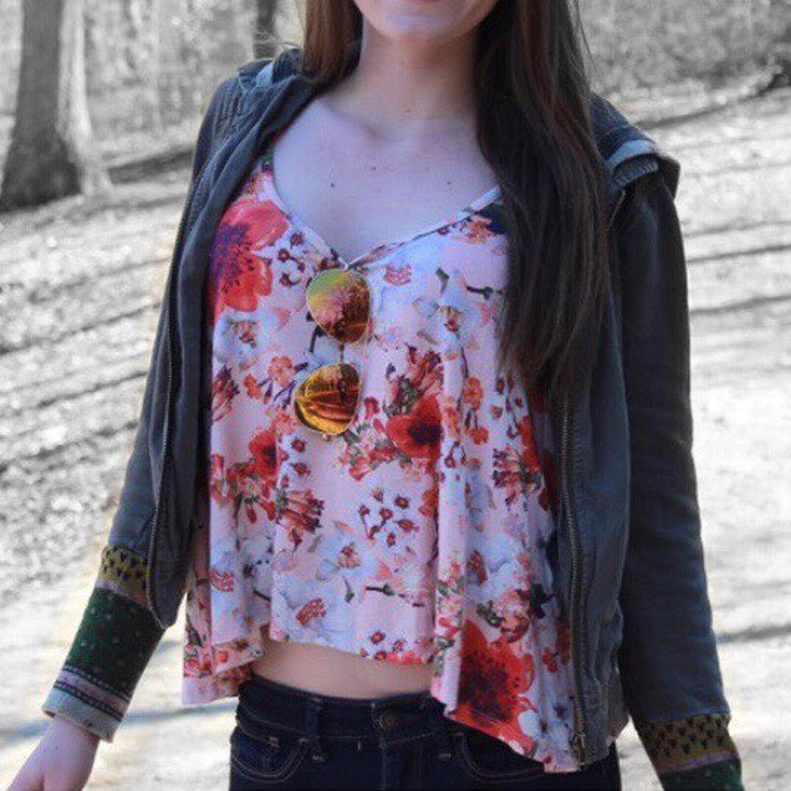 Garage Floral Tank Top