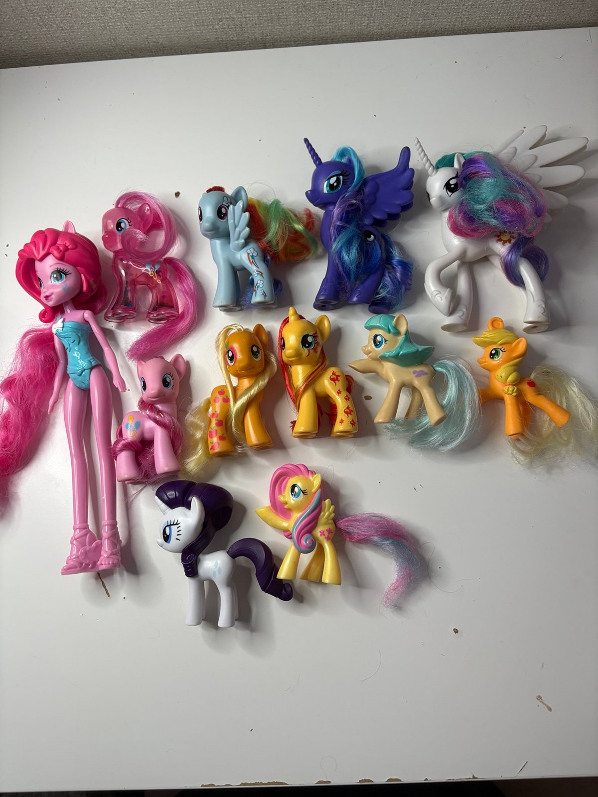 My Little Pony Lot (12pcs, Brushables, EG Doll, McDonalds Toys, Etc.) G4 MLP FiM