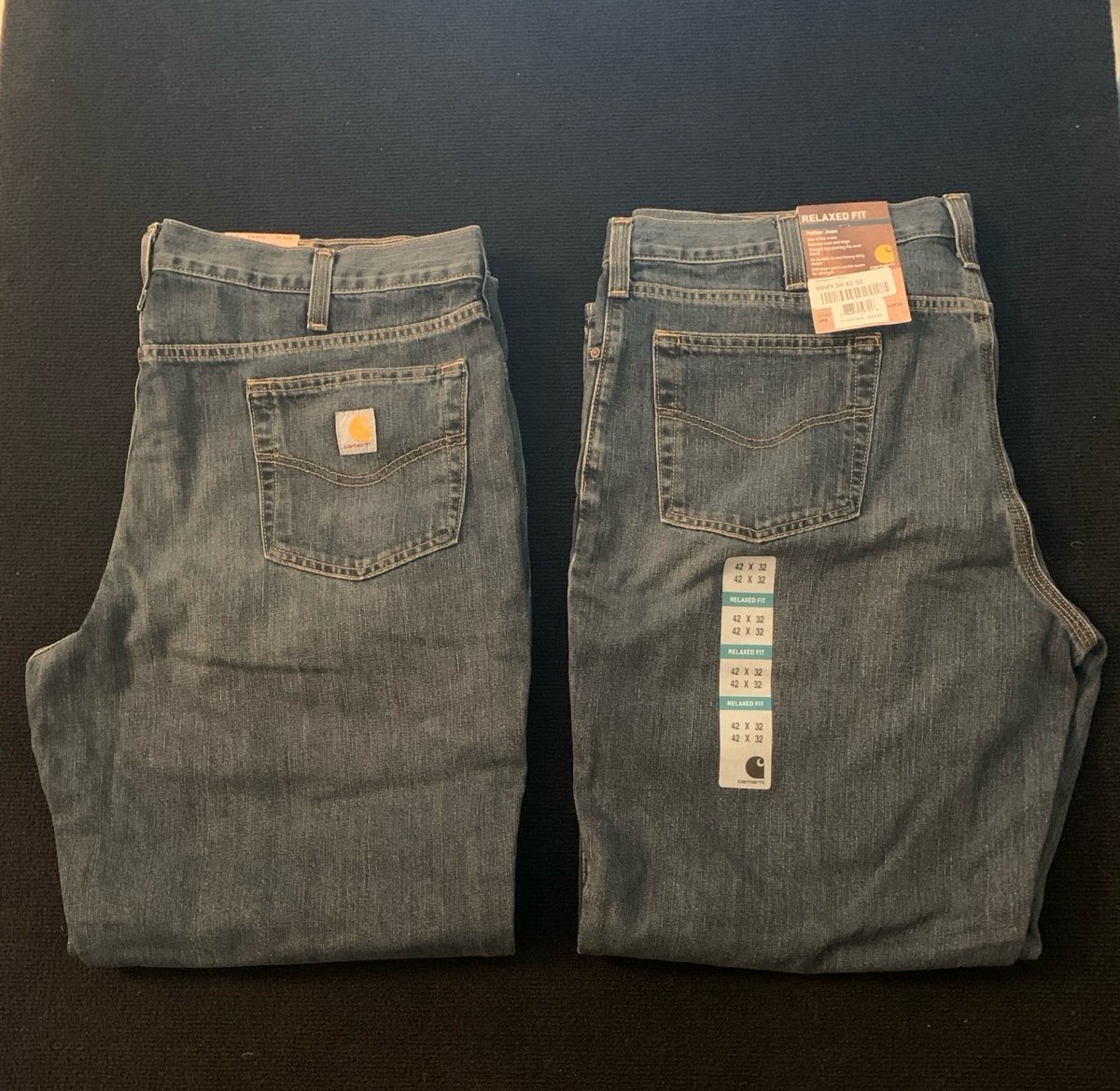 Lot of two Carhart jeans