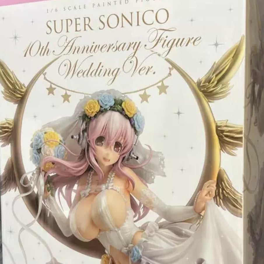 Super Sonico 10th Anniversary Wedding Ver. 1/6 Scale Figure