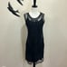 Free People X Candela Elle Embroidered Lace Mini Dress ~ Black ~ M