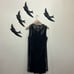 Free People X Candela Elle Embroidered Lace Mini Dress ~ Black ~ M