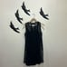 Free People X Candela Elle Embroidered Lace Mini Dress ~ Black ~ M