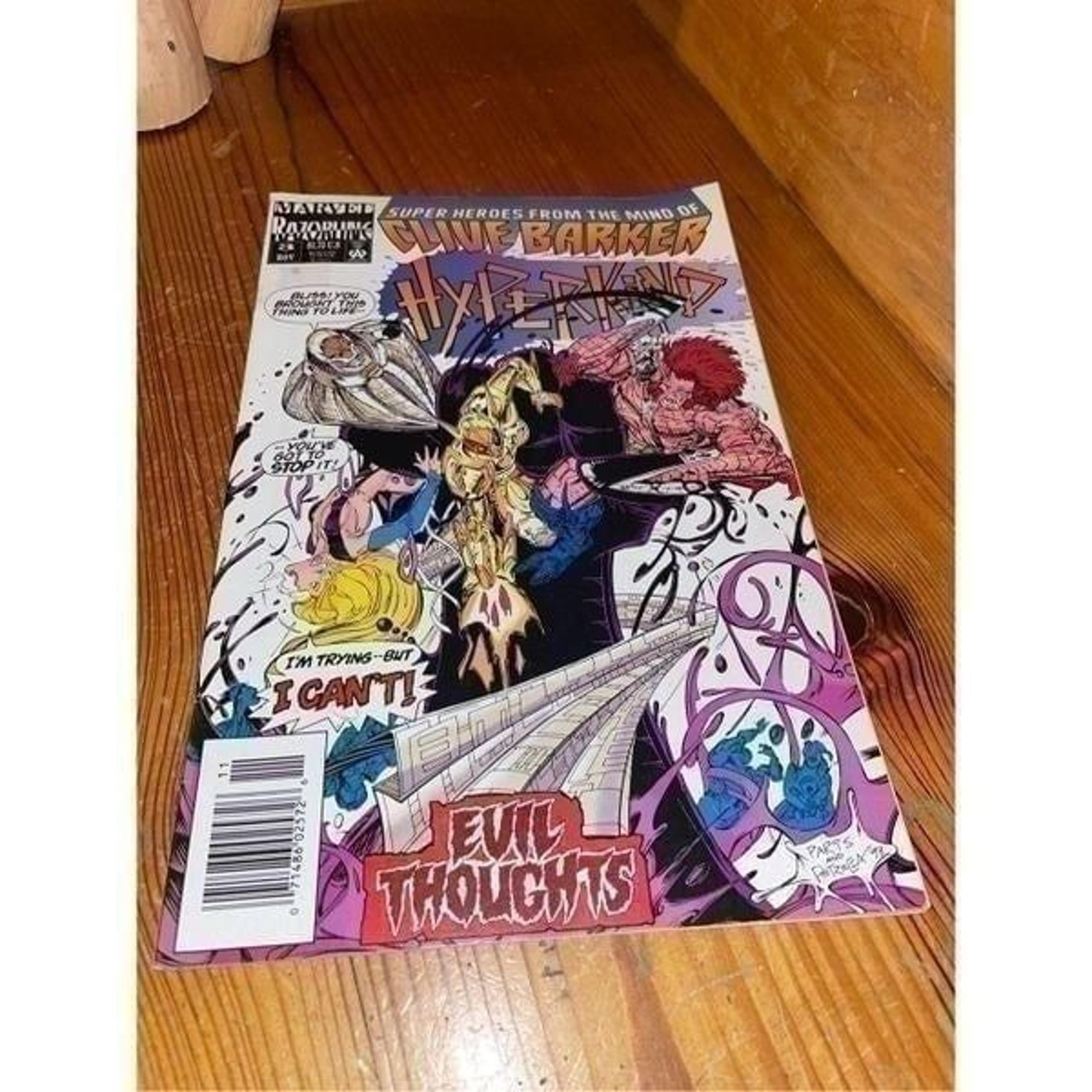 HYPERKIND #3 Clive Barker (1993 MARVEL / Epic Comics)