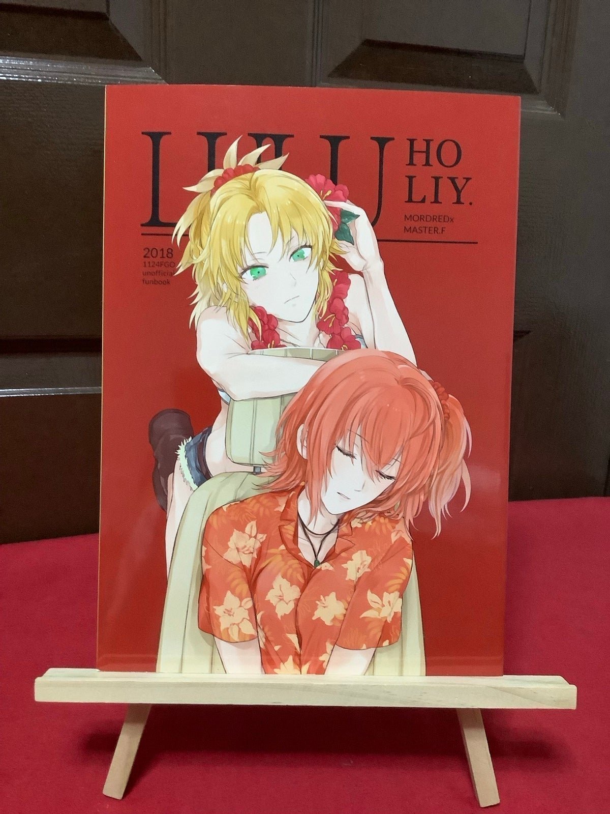 Fate Grand Order doujinshi - mordred x ritsuka + free Merch