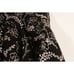 A.L.C. Vera Silk Cotton Floral Ruffled Mini Skirt Black White Tiered Elastic 4