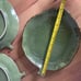 Pottery Barn Tropical Leaf Plates - Set of 3