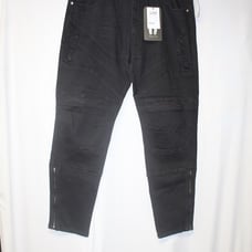 Copper Rivet True Fit Black Denim Jeans. Sz. 38/32