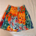 Lauren Ralph Lauren Pintuck Pleats Abstract Floral Print Skirt - 12 NWT