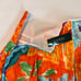 Lauren Ralph Lauren Pintuck Pleats Abstract Floral Print Skirt - 12 NWT