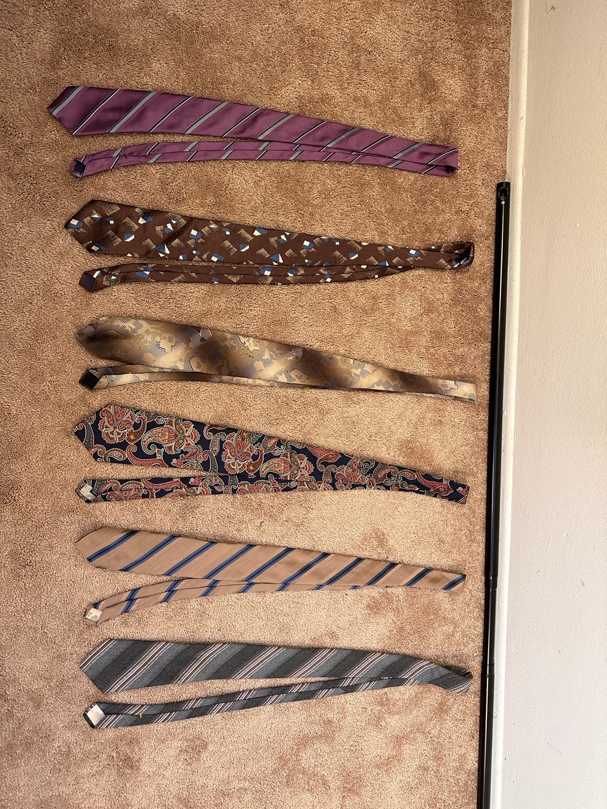 Mens tie collection