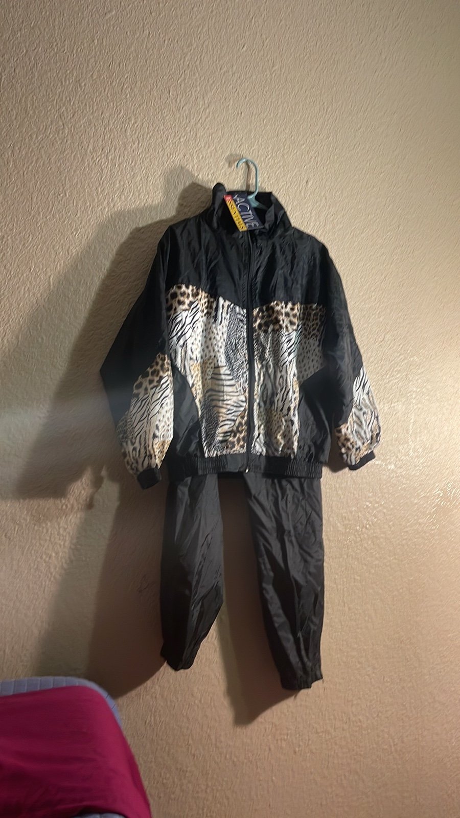 New leopard 2 piece wind breaker