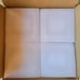 New smoked gray diamond faceted jars- set of 4