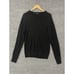 Saks Fifth Avenue Sweater Mens Large Black 100% Cashmere V Neck Made In Italy
