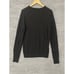 Saks Fifth Avenue Sweater Mens Large Black 100% Cashmere V Neck Made In Italy