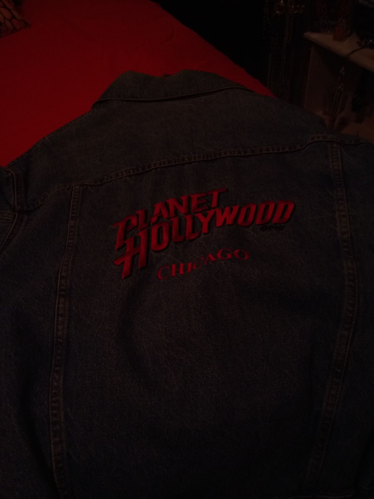 Planet Hollywood JEAN JACKET Vantage Clu