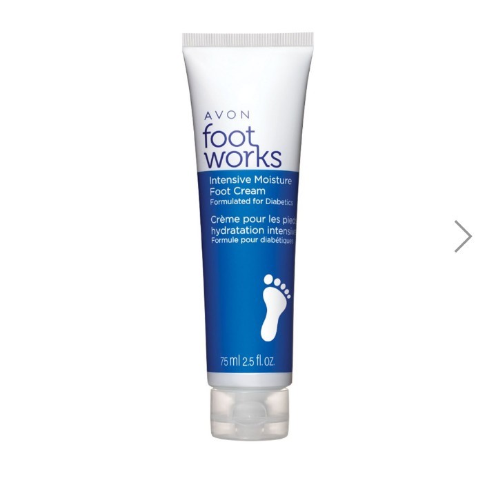 Avon Foot Works Intensive Moisture Foot Cream New