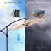 10 ft Patio Umbrella Outdoor with 8 Sturdy Ribs