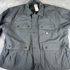 Carhartt Jacket Mens XL Extreme C41 CHR Gray Timber Field Cordura Canvas Coat