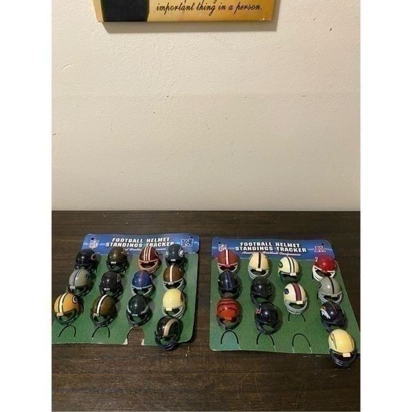 25 2011 NFL mini helmets