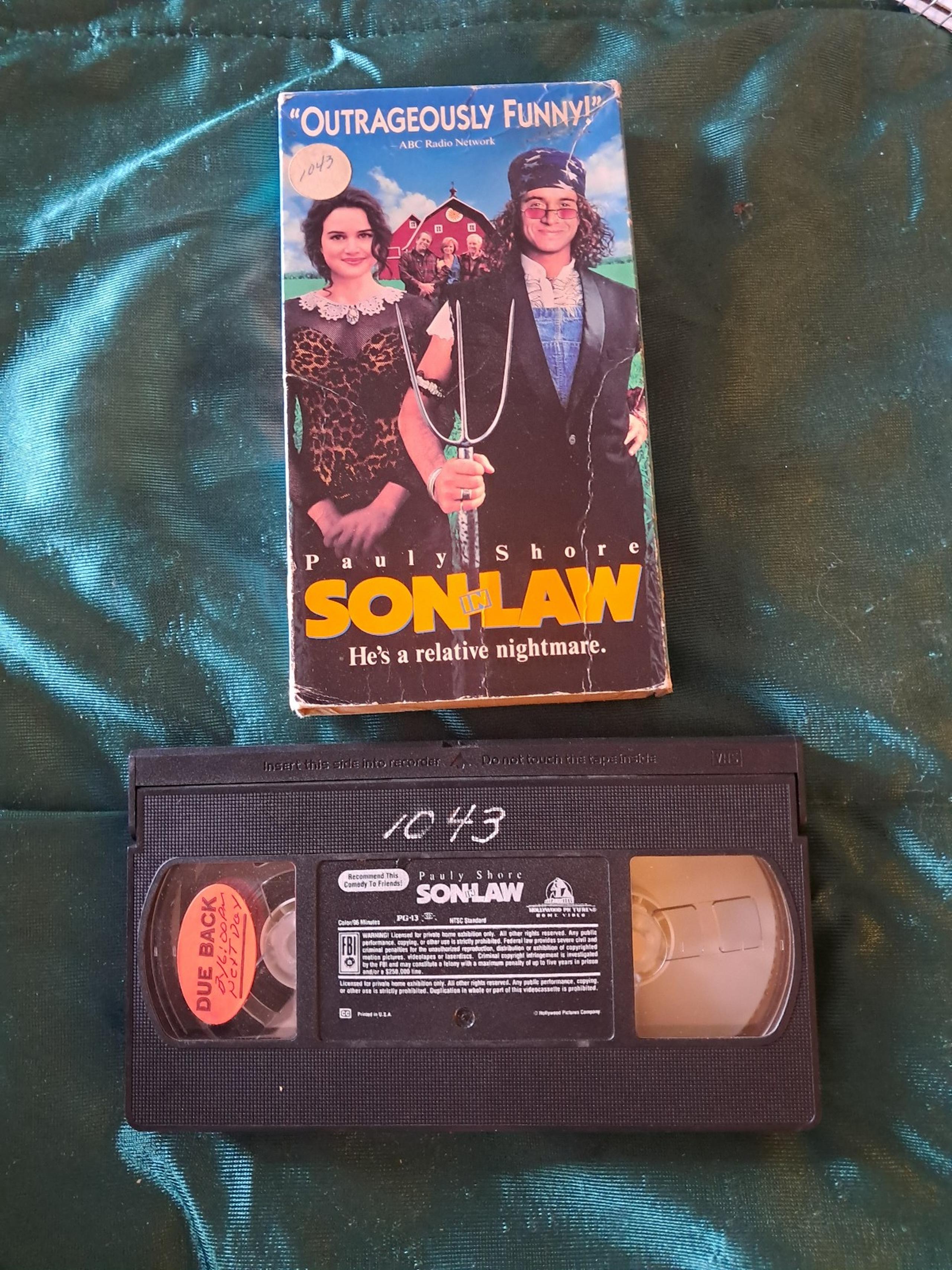 1998 Son in law VHS
