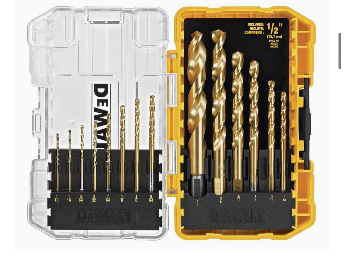 Dewalt 14 piece Speed Tip Drill Bit Set