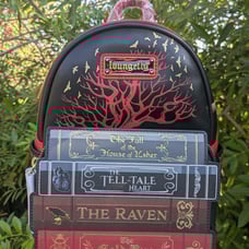 Loungefly Mini Backpack Edgar Allen Poe Horror Literature New With Tags NWT