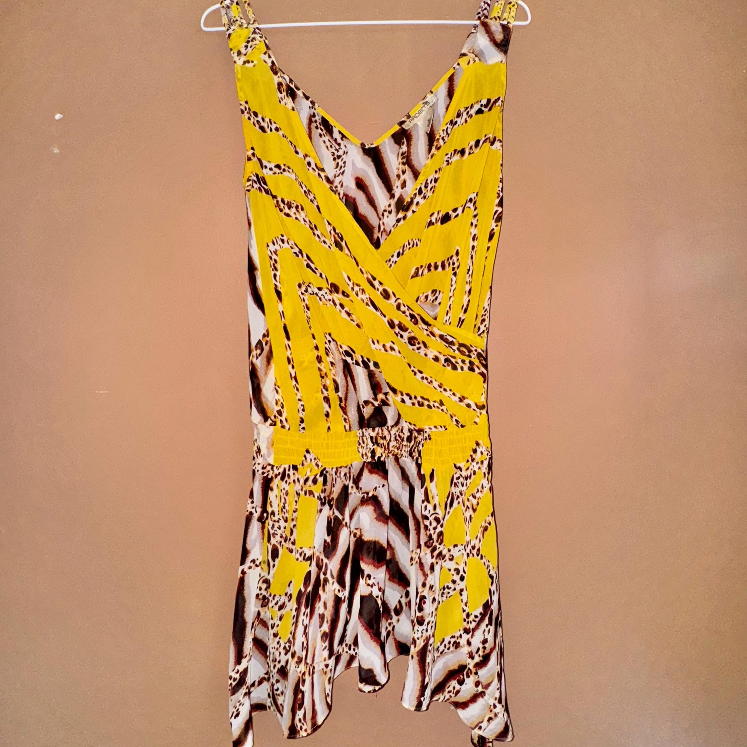 Arden B Animal Print Sleeveless Summer Dress - Size Medium