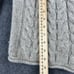 Irelandseye Beige Full Zip Knit Design Lambswool Jacket Sz Medium