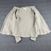 Irelandseye Beige Full Zip Knit Design Lambswool Jacket Sz Medium