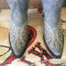 Old Gringo Anya 13” YL344-3 Snip Toe Cowboy Boots Womens 7 B